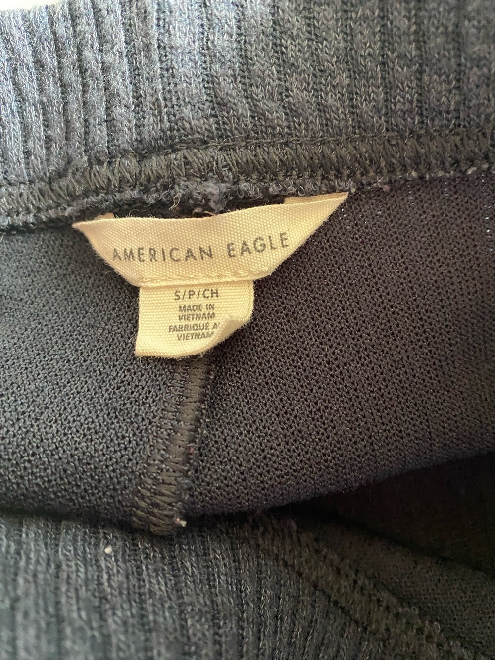 American Eagle Ribbed Flare Pants Size S - Picture 7 of 10